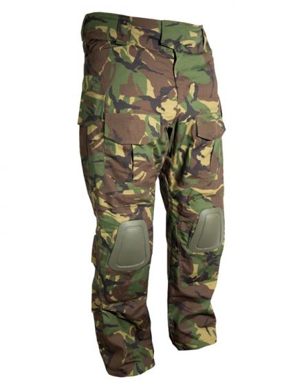 Special Ops Trousers with Built in Knee Pads Woodland DPM