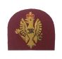 Officers The King’s Royal Hussars Wire Embroided Beret Badge