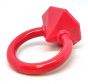 Sodapup Diamond Ring Durable Teething Ring for Puppies and Aggressive Chewers - Red Speckled - Medium