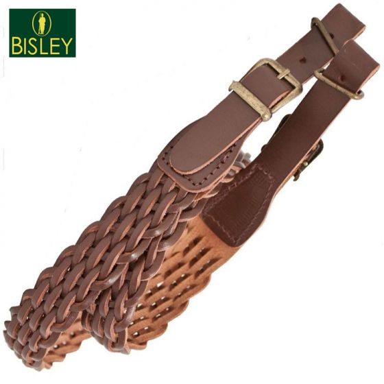 Plaited Sling Brown Leather By Bisley 