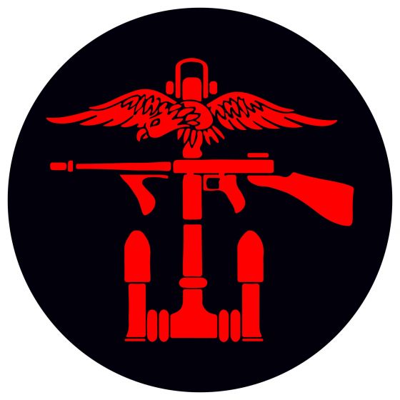 Combined Operations Left Facing Decal / Sticker (75mm x 75mm)