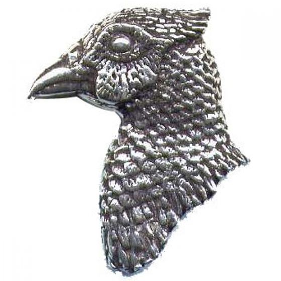 Bisley Pewter Pin No.4 Pheasant Head