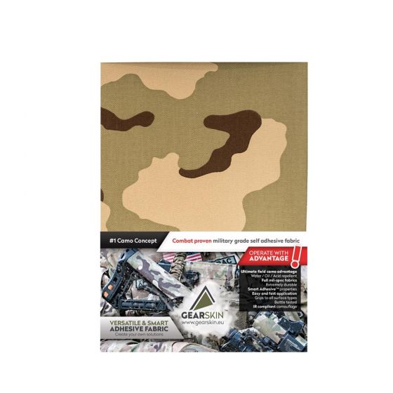 Gearskin™ Desert 3 Mammoth (Adhesive Camouflage Fabric) 