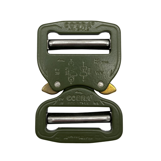olive-green-olive-drab-cobra-buckle-38mm-front-view