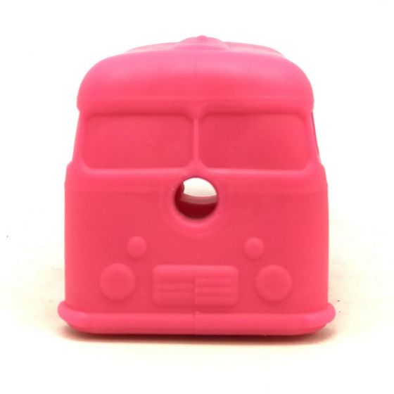 MKB Surf's Up! Retro Van Durable Chew Toy & Treat Dispenser - Large - Pink