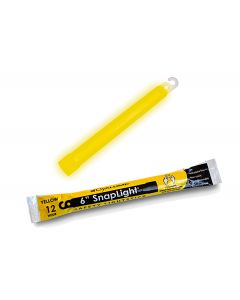 12 Hour 6” SnapLight (15cm) Yellow lightstick (Cyalume® Branded) wrapper