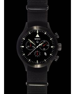MWC MIL-TEC MKIV PVD Stainless Steel Military Pilots Chronograph