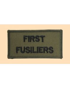 First Fusiliers Shoulder Title