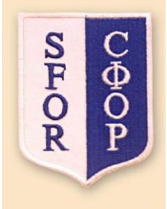 Stabilisation Force ( SFOR ) Patch NATO