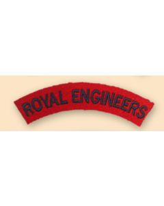 Royal Engineers Shoulder Titles (pair)