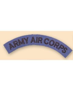 Army Air Corps Shoulder Titles (pair)