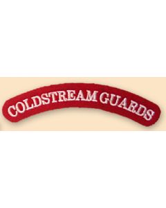Coldstream Guards Shoulder Titles (pair)