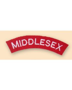 Middlesex Regiment Shoulder Titles (pair)