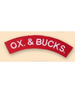 Ox and Bucks Regiment Shoulder Titles