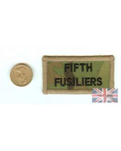 Multicam / MTP 5th Fusiliers Shoulder Flash (TRF)
