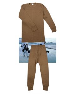 Cold Weather Military Thermal Long Johns and Vest Shirt