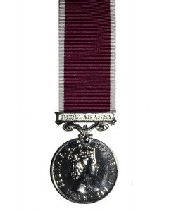 Official LS&GCM Army Long Service & Good Conduct Miniature Medal + Ribbon