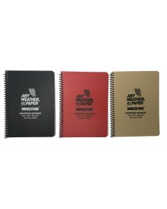 A6 Side Spiral Modestone Waterproof Notepad (100 Pages/50 Sheets) group