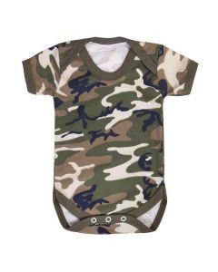 Kids / Babies Camouflage  Bodysuit 0-24 mnths 