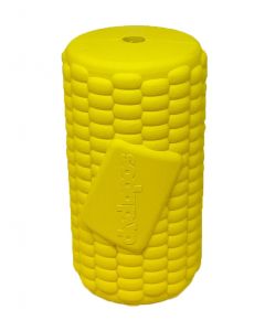 Sodapup Corn on the Cob Treat Dispenser and Chew Toy - Medium - Yellow