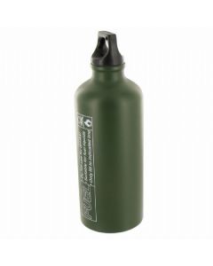 Highlander Aluminium Fuel Bottle Olive Green