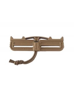 Duraflex Quick Release Buckle / Tubes V2 - Double Slot Male Only (Coyote Brown IR)