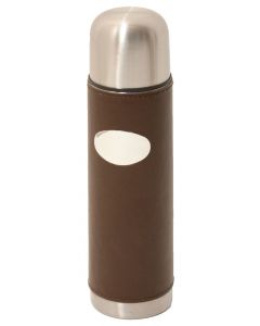Leather Covered Vacuum Flask by David Nickerson