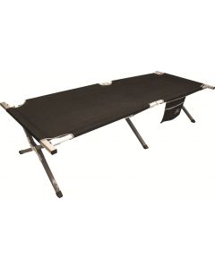 Aluminium Camp Bed with Side Pocked