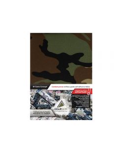 Gearskin™ Woodland Extra (Adhesive Camouflage Fabric) front