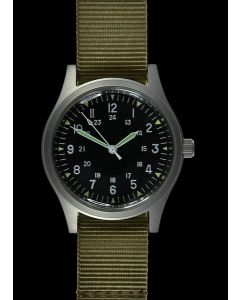 GG-W-113 US 1960's Pattern Military Watch (quartz) with Sweep Second Hand