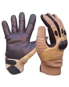 Tactical Special Ops Kevlar Shooters Gloves - Coyote Tan