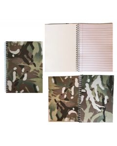 Camouflage Notebook MTP