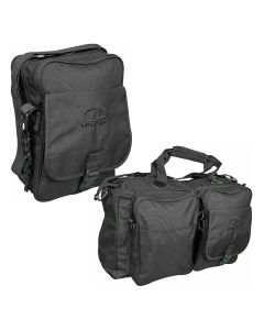 Dual Jackal Black Convertible Day Bag to 50 Litre Cargo Bag