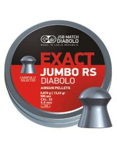 JSB Jumbo Exact RS .22 Pellets, Tin of 500