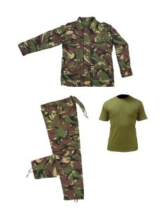 Kids Army Camo Pack 13 - Tshirt, Pants and Jacket 
