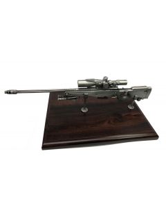 Pewter Accuracy International L115A3 Sniper Rifle Presentation