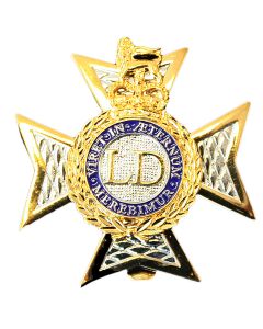 Light Dragoons issue Cap / Beret Badge