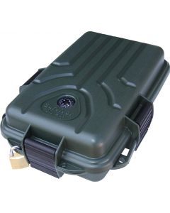 Survivor Dry Box by MTM - Built in Compass -  Forest Green