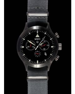 MWC MIL-TEC MKIV Stainless Steel Military Pilots Chronograph