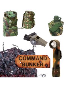 Kids Command Bunker Army Gift Set