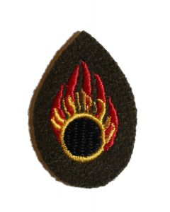 Officers Colour Ammunition Technician Qualification Trade Badge