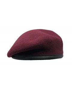 Laulhère Military (Commando) Small Crown beret (Para Maroon)