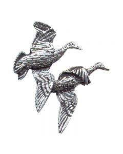 Bisley Pewter Pin No.5 Pair of Ducks