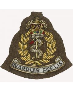ramc wire embroided Khaki beret badge