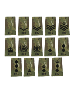 royal-horse-artillery-rank-slides-all-ranks-are-displayed