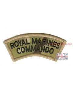 Multicam / MTP Royal Marines Commando Shoulder Flash (VELCRO® Brand Hook Backed)