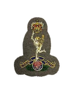 Royal Signals Ranger Regiment Wire Embroided Cap / Beret Badge