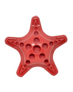 Sodapup Nylon Starfish - Power Chewer Dog Toy - Red