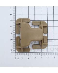 Duraflex Tan 499 Every Which Way Quick Attach Buckle 25mm - 1" (Female) scale