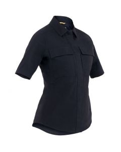 First Tactical Women's Short Sleeve Tactix BDU Shirt - Midnight Navy - XL